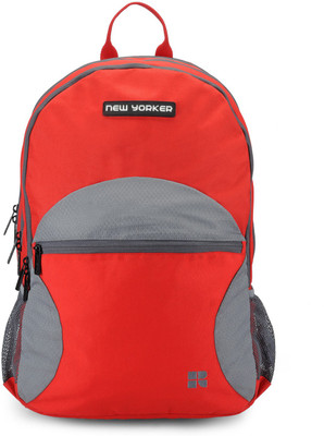 

New Yorker Urban 26 L Backpack(Red, Grey), Grey;red