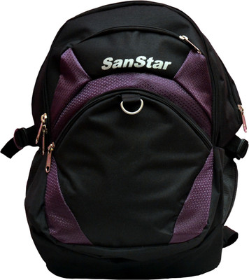 

Sanstar PUMPUR11 28 L Backpack(Black, Purple)