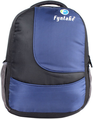 

Fyntake Fyntake ERAM1207 R-BAG 25 L Laptop Backpack(Black), Black & navy blue