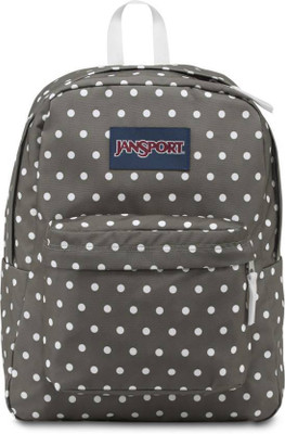 

JanSport Superbreak 25 L Backpack(Grey), Shady grey/white dots