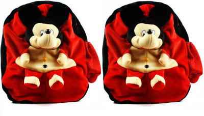 

Pandora Kids School Bag - 2 Pack of Red Micky 5 L Backpack(Red)