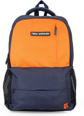 

new yorker casper bts f 02 orange 21 L Backpack(Multicolor), Orange and navy