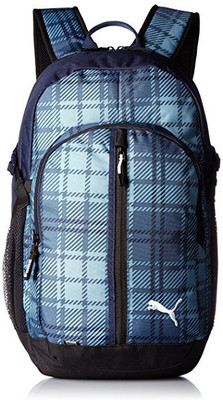 

Puma Apex 23 L Backpack(Blue), Blue heaven-plaid