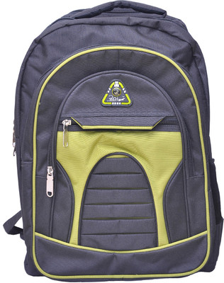 

Raj r52 2.5 L Backpack(Black, Green), Black with light green