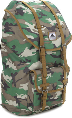 

Steve Madden Laptop Backpack(Green, Brown), Olv