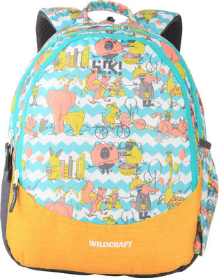 

Wildcraft Wiki Zoo 3 14 L Backpack(Multicolor), Turquoise