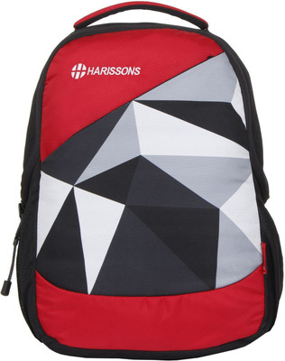

Harissons Pyramid 29 L Backpack(Red), Red;black