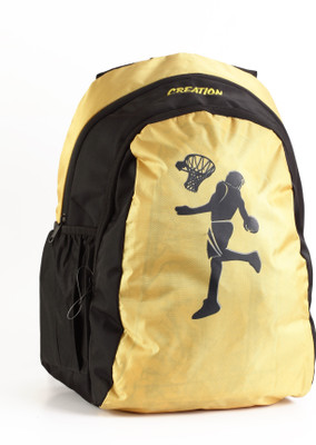 

Creation C-51vxlylw 8 L Big Backpack(Yellow), Multicolor
