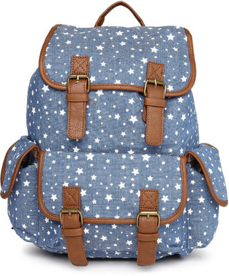 

Dressberry Premium 2.2 L Backpack(Blue, White)