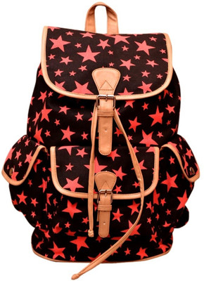 69% OFF on Moac BP016 Medium Backpack(Black, Pink) 69% OFF on Moac BP016 Medium Backpack(Black, Pink)