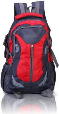 

Suntop Neo 9 26 L Medium Backpack(Grey, Red), Grey and red checks