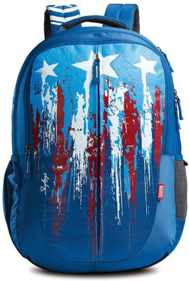 

Skybags Captain America 02 Blue 22 L Backpack(Multicolor)