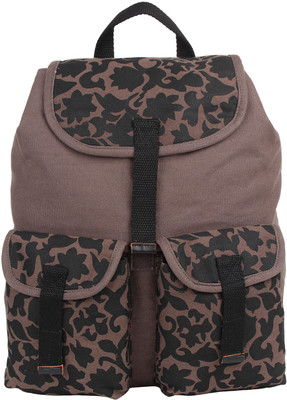 

Anekaant Monochrome 16 L Free Size Backpack(Grey, Black), Black;grey