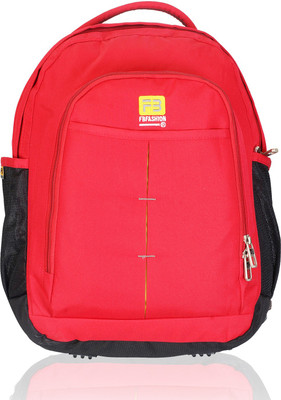 

FB Fashion SB786FB 23 L Medium Backpack(Red, Black)