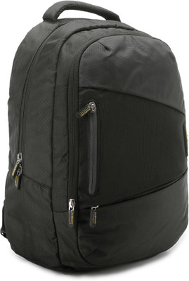 Samsonite Albi Laptop Backpack(Black), Black and charcoal