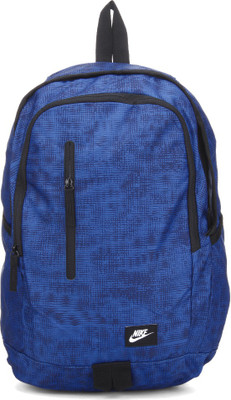 

Nike Backpack(Grey, Blue), Game royal/black/white