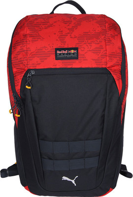

Puma RBR Lifestyle 2.5 L Backpack(Black, Red), Total eclipse-chinese red-stampede
