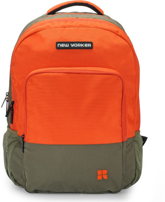 

New Yorker aspen bts a02 orrange 29 L Backpack(Multicolor), Orange and olive