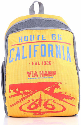 

Via Harp calfornia usa 12 L Backpack(Yellow)