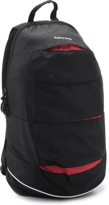 

Fastrack Backpack(Black), Black and red
