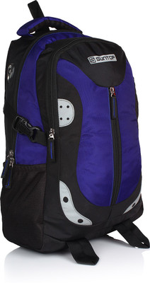 

Suntop Neo 9 26 L Medium Backpack(Black, Purple), Indigo blue