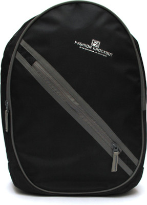 

Fashion Knockout Backpack 20 L Laptop Backpack(Black, Grey)
