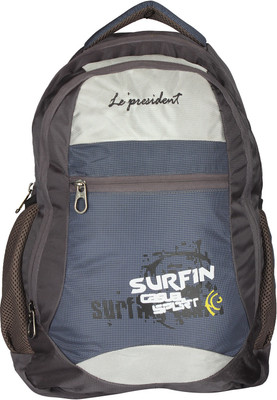 

President SURFING GREY 25 L Backpack(Grey)