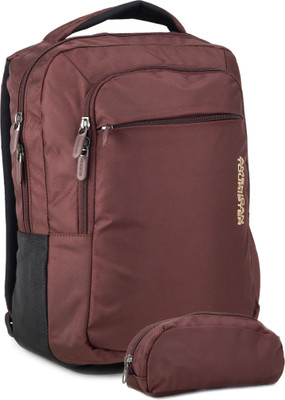 

American Tourister Citi- Pro 2014 Laptop Backpack(Maroon, Black), Red
