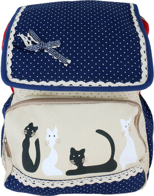 

Super Drool Cats 12 L Backpack(Multicolor), Multi color