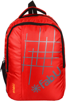 

Fabu feather light 25 L Laptop Backpack(Red)