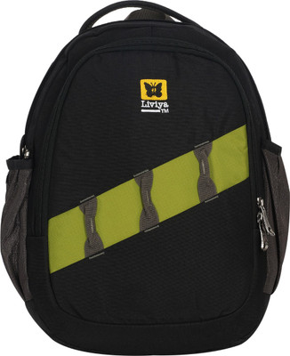 

Liviya SB960LV 22 L Medium Backpack(Green, Black), Black;green