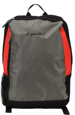 

President TRUE 23 L Laptop Backpack(Grey, Red)
