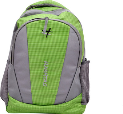 

Hashtag Defy 3.8 L Backpack(Green, Grey)