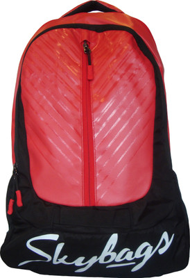 

Skybags Lazer Plus 03 red 25 L Laptop Backpack(Red, Black)