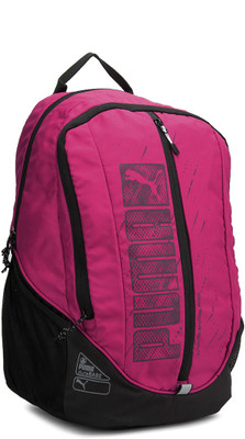 

Puma Deck Laptop Backpack(Black, Pink), Cerise