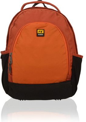

FB Fashion SB526FB 17 L Small Backpack(Orange, Black), Black;orange