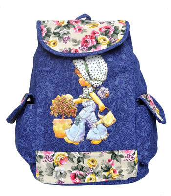 

Hawai Fabulous Cute 13.5 L Backpack(Blue), Blue-01
