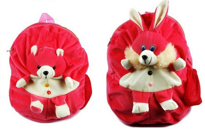 

Pandora Kids School Bag - 2 Pack of Pink Teddy and Rabit 5 L Backpack(Pink)