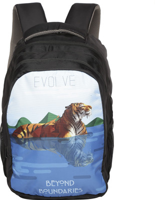 

Zwart Tiger-Print 25 L Backpack(Multicolor)