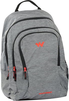 

Wildcraft melange 4 black 22 L Backpack(Grey)