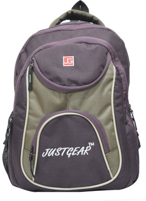 

JustGear JGB_014 36 L Backpack(Multicolor), Purple and grey