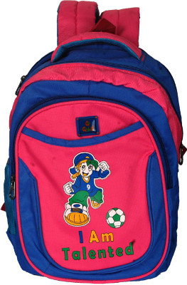 

Pandora Premium Quality School Bag 20 L Backpack(Pink, Blue), Blue;pink