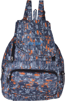 

JustGear Backpack-JG_102_Grey 20 L Backpack(Grey, Orange), Grey and orange