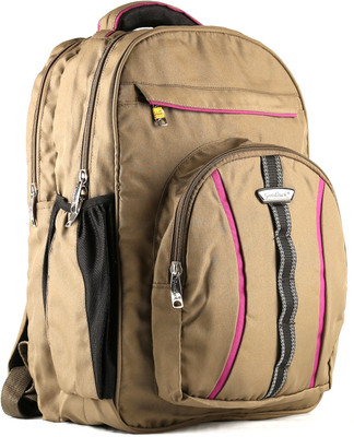 

Goodluck Haver Sack 25 L Backpack(Beige, Red)