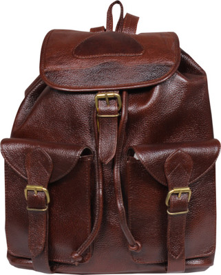 

Leatherworld Trendy 5 L Backpack(Brown)