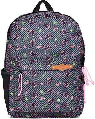 

PUNK EAT EYE 2 L Laptop Backpack(Multicolor), Black
