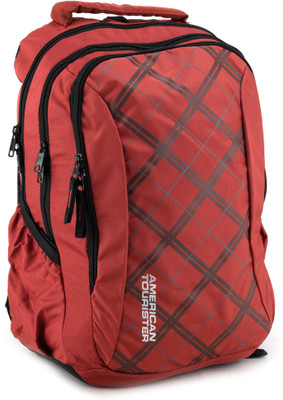 

American Tourister Code 04 Backpack(Multicolor), Dark red