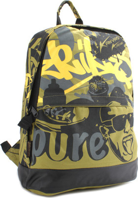 

Kanvas Katha Backpack(Green), Khaki green