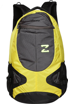 

Zwart XCITE-Y 30 L Laptop Backpack(Yellow, Grey), Black;yellow