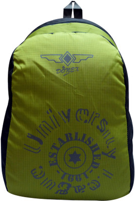 

Donex 215B 19 L Backpack(Green), Green and grey